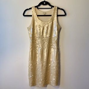 Champagne Sequin Dress (S)